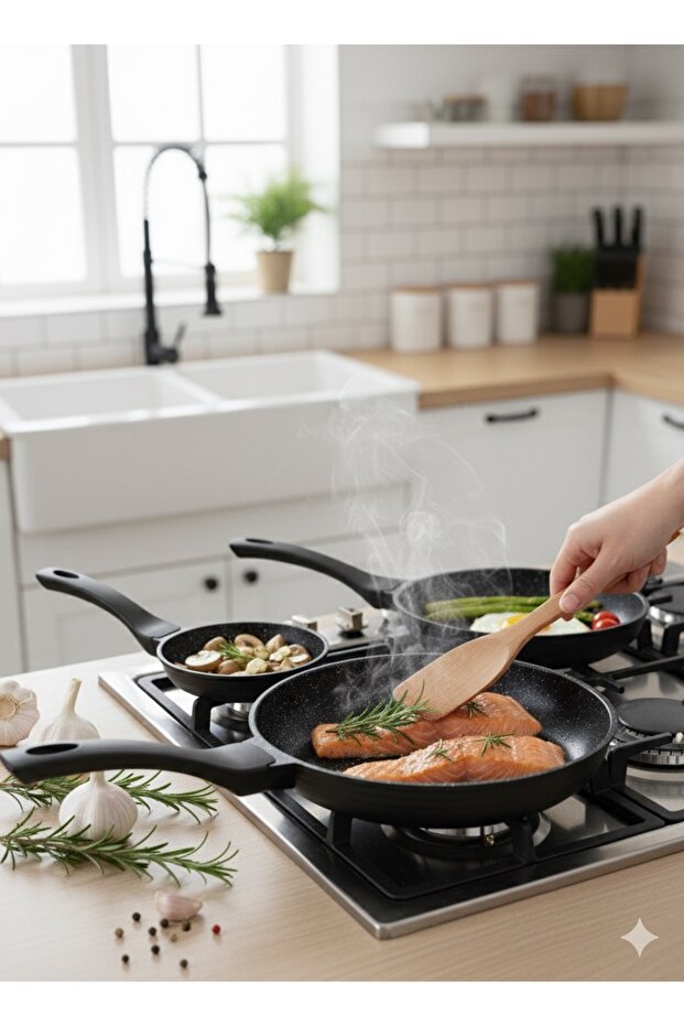 3’lü Set Tava - 2