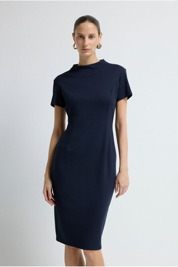 Kısa Kollu Elbise - 2