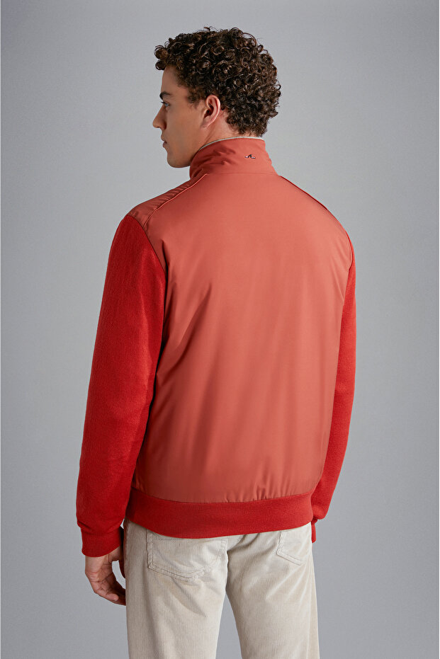 MEN'S ZIPPED PULLOVER C.W. WOOL - 2