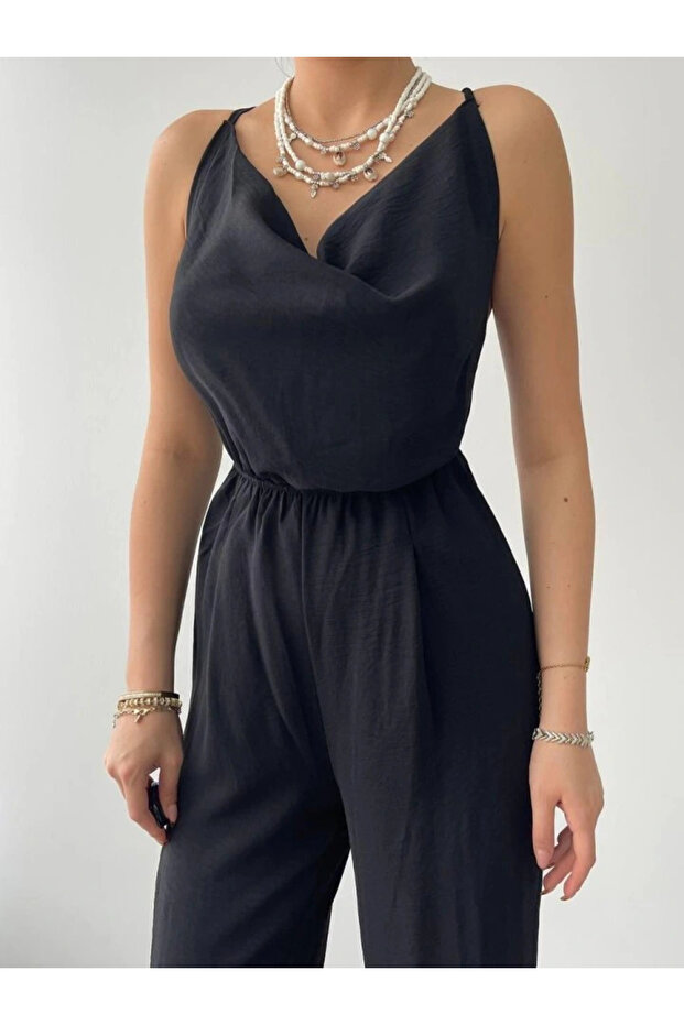 Darcy ırt Dekolteli Tulum - 5