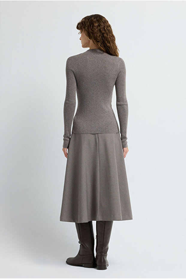 Simli Balıkçı Triko Kazak - 5