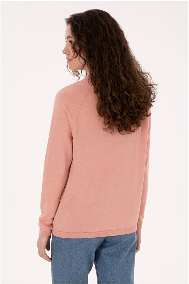 Kadın Pudra Basic Kazak - 5