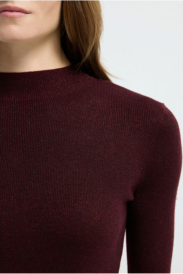 Simli Balıkçı Triko Kazak - 2