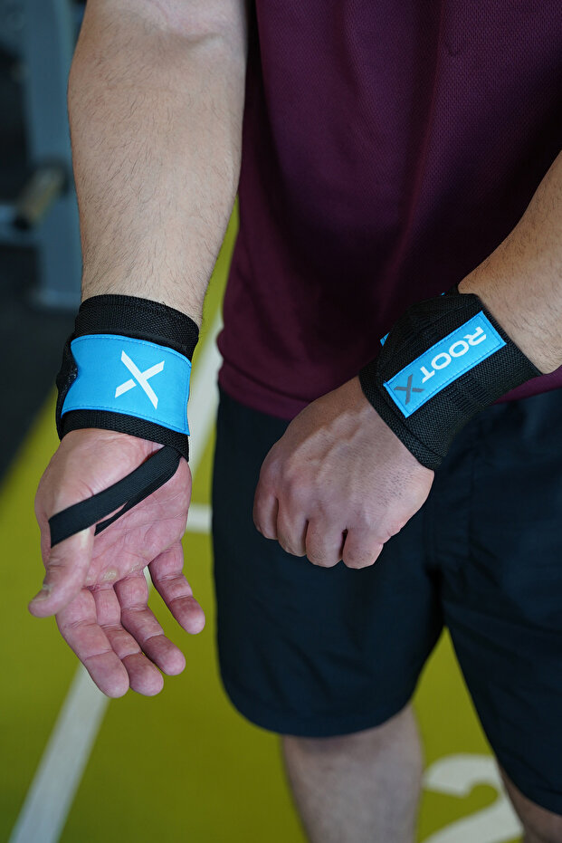 أربطة المعصم باللونين الأسود والأزرق، عبوة من قطعتين - 8