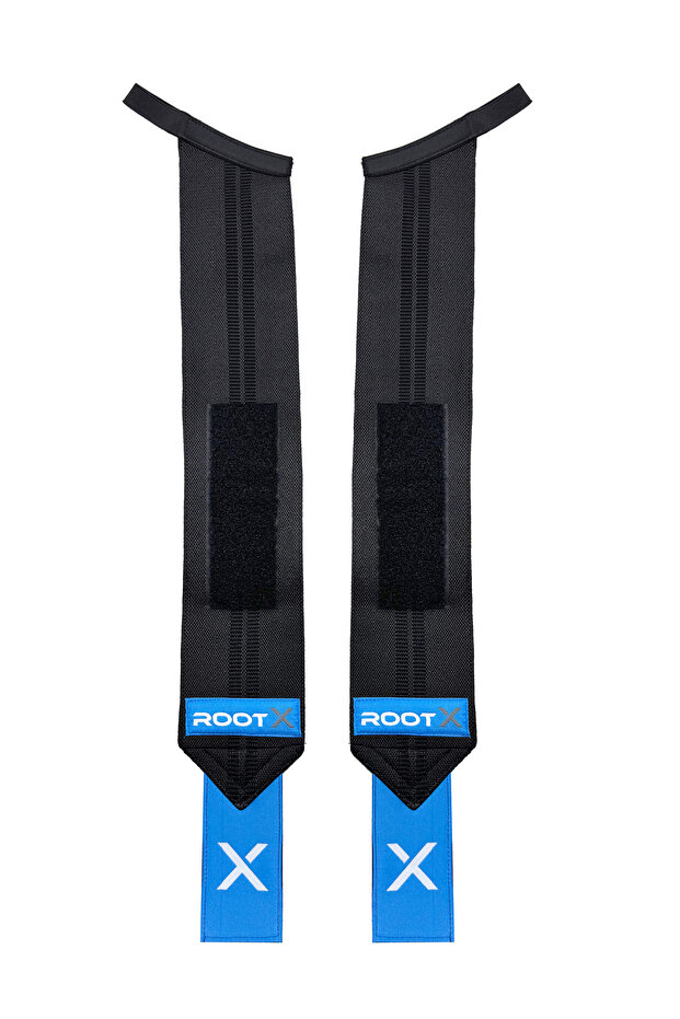 أربطة المعصم باللونين الأسود والأزرق، عبوة من قطعتين - 3