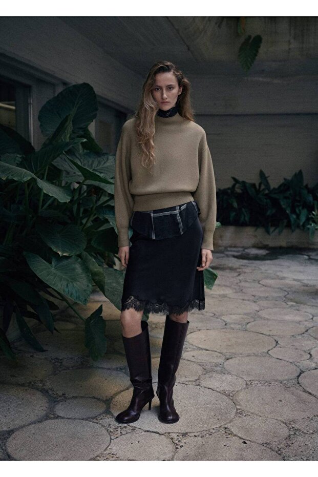 Perkins yaka oversize kazak - 2