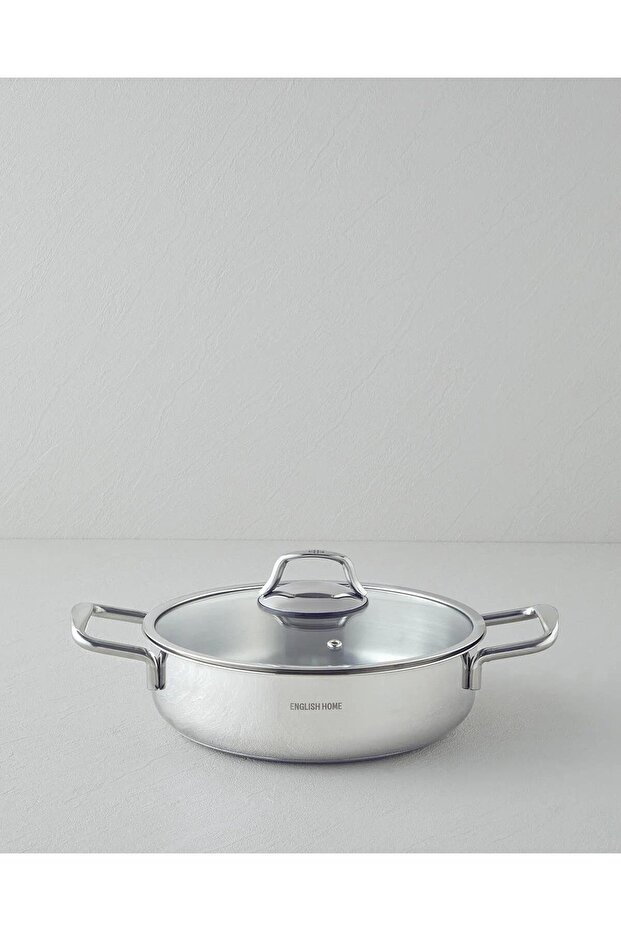 Steel Pot Glowsilver 24X6 cm (13.11.2025)