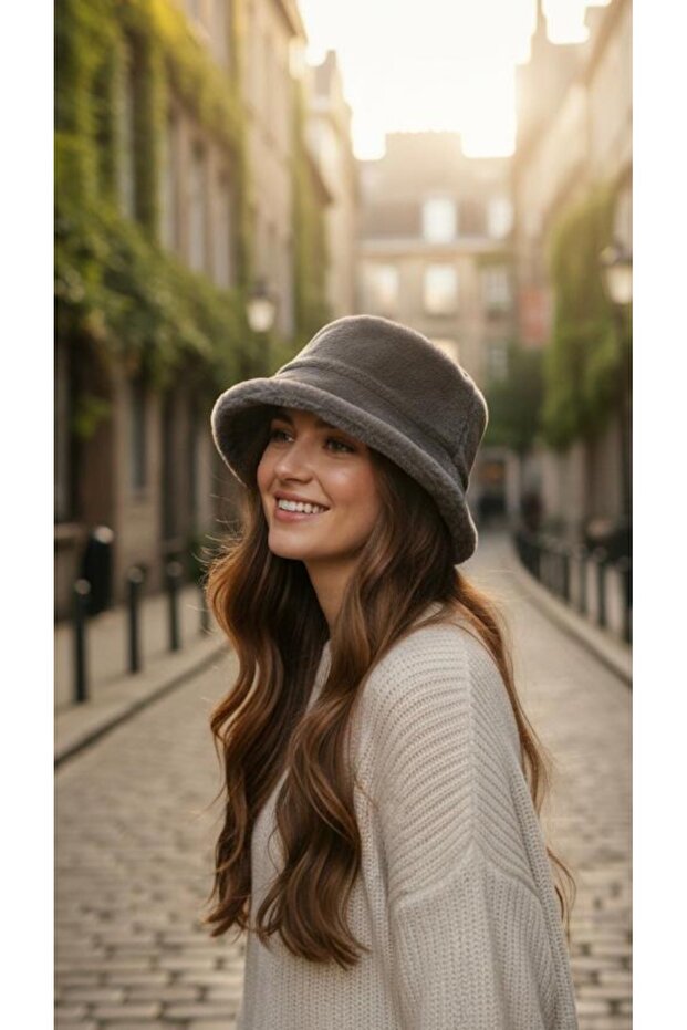 قبعة دلو قطيفة - 2