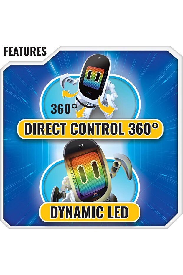 Sesli ve Işıklı Programlanabilir Octobot Robot - 4