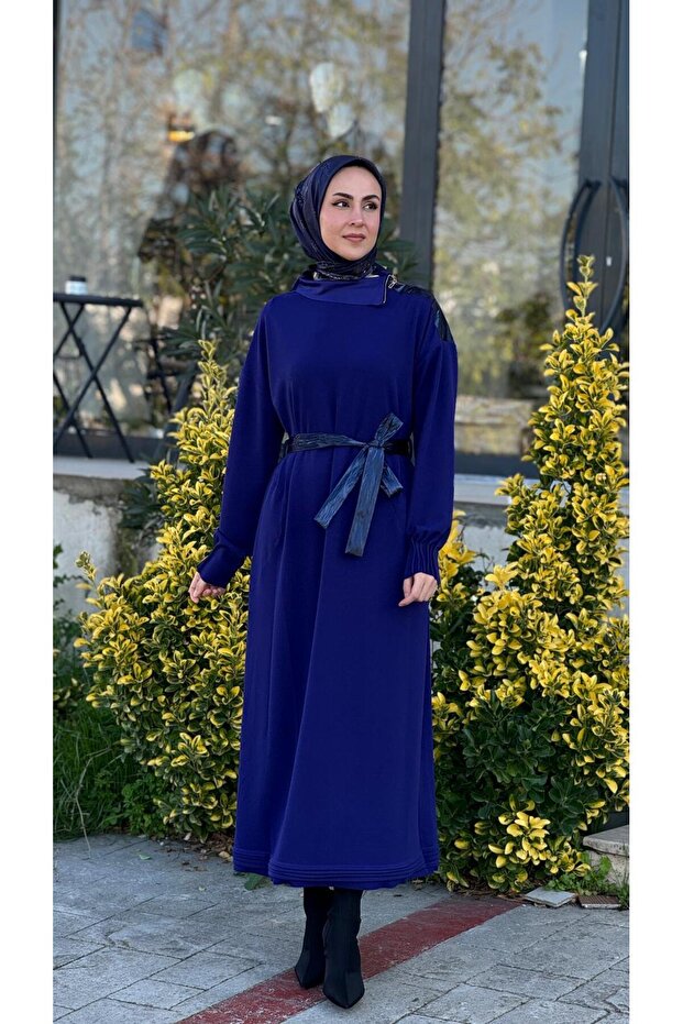 Elbise Mor 38822 - 5