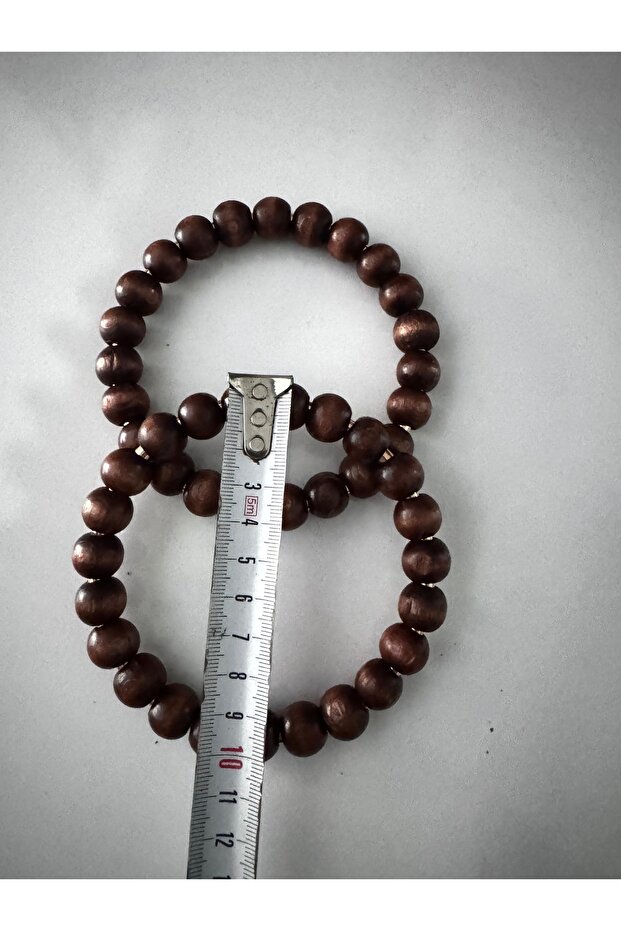 Ahşap boncuklu çanta sapı - 1