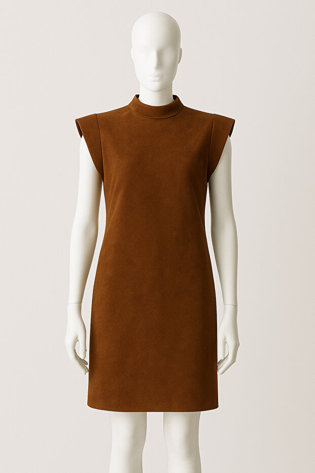 T KOL NUBUK ELBİSE - 3