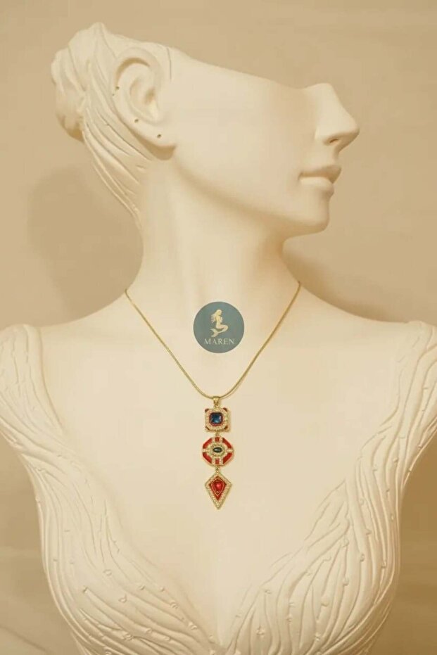 Çelik Y Model Kolye - 2