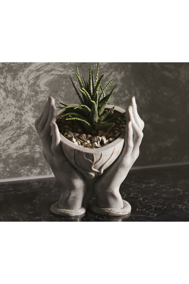 Minimalist dekoratif saksı - 3