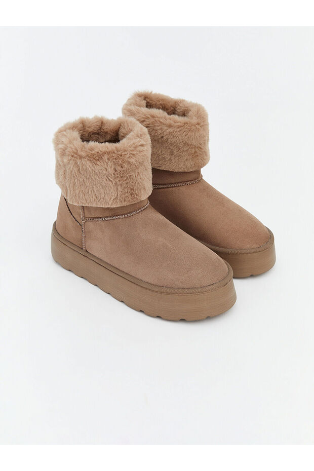 Alita City Lcw Steps Beige Women's Boots with a Difference