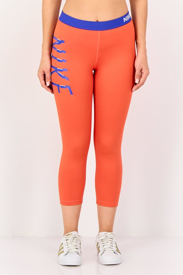 Women Sportswear Fit Training Leggings, Red