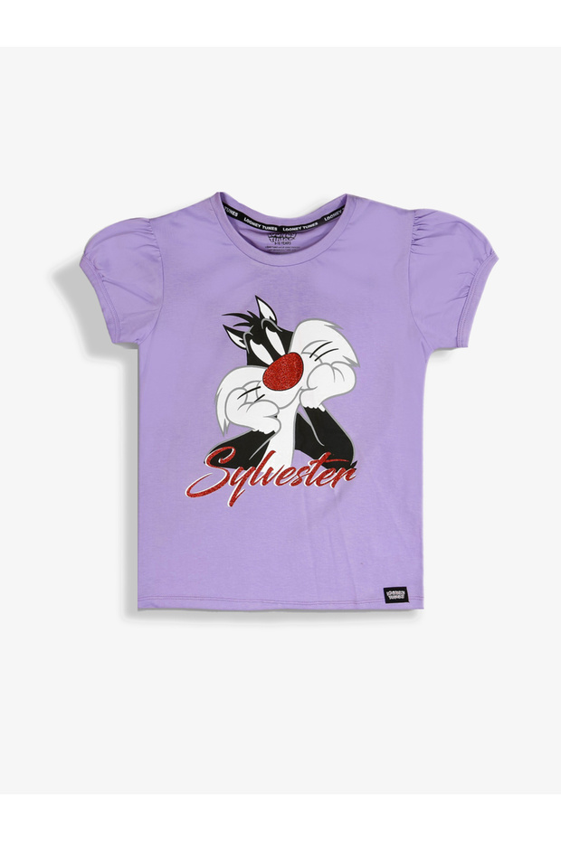 Graphic Print Round Neck Fashion T-shirt