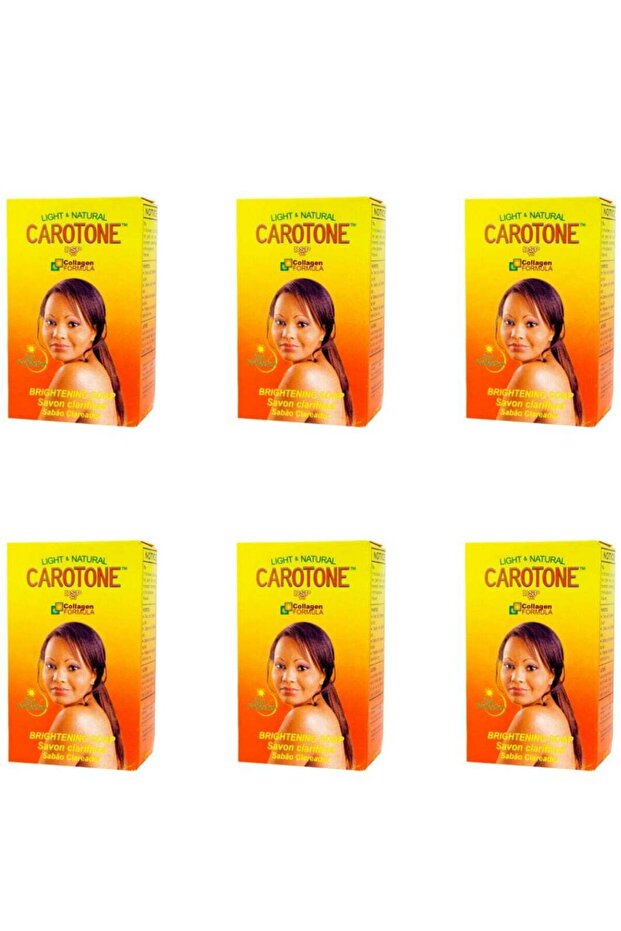 Skin Lightening Treatment Brightening Soap 190 g 6 Pcs