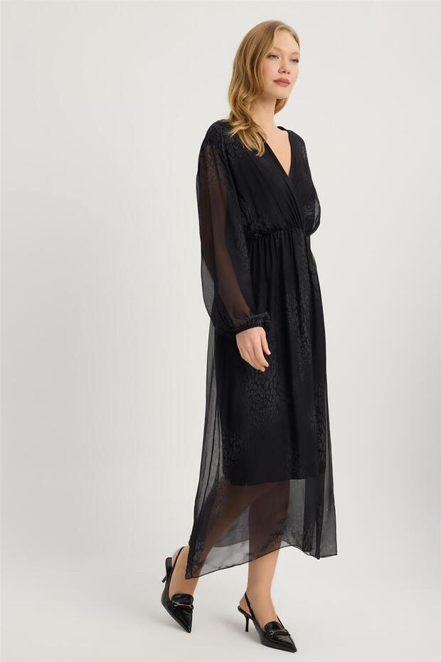 Rochie cu model Hareli - 3