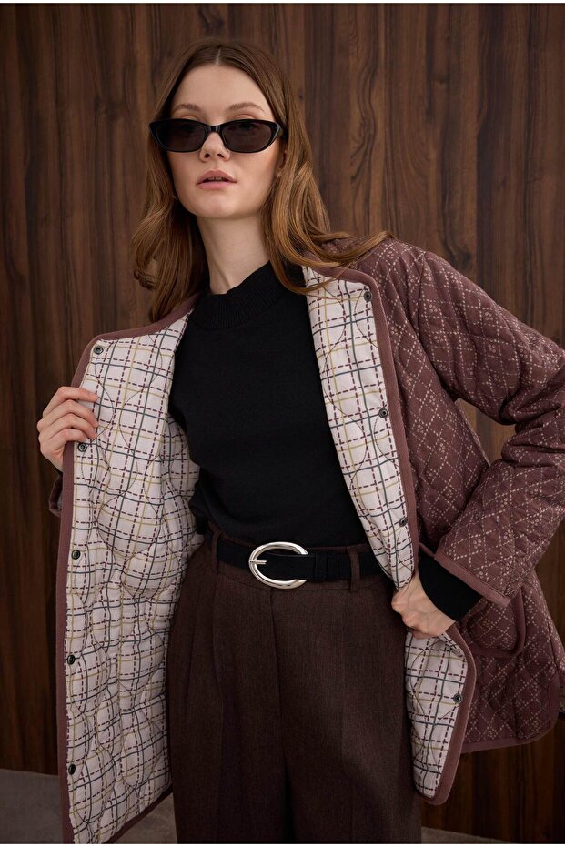 Patterned Quilted Jacket Vera Pattern - 2