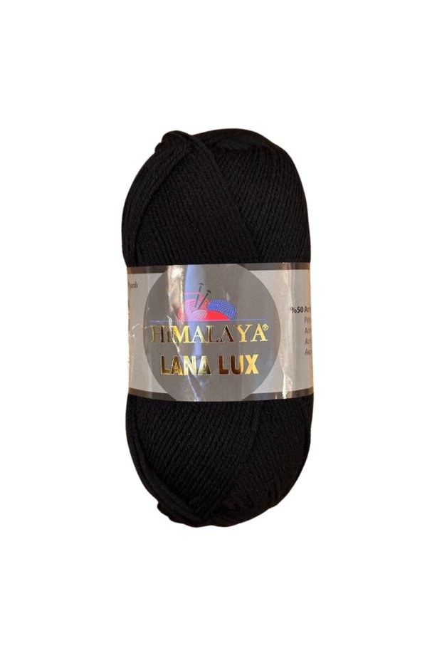 Lana Lux Knitting Yarn – 100 g 210 M, 50% Wool 50% Acrylic, Medium Thick-74817
