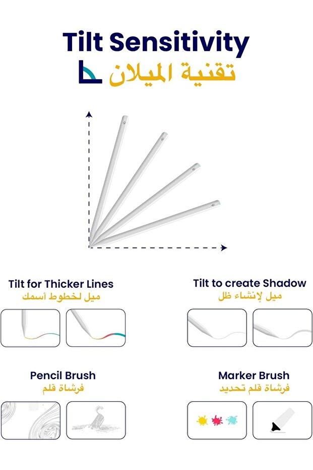 قلم Pencil Pro Plus مزود بخاصية الشحن اللاسلكي - 6