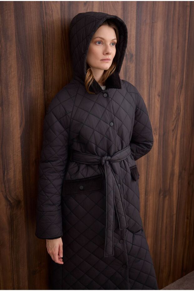 Uzun Kapitone Mont Siyah - 4