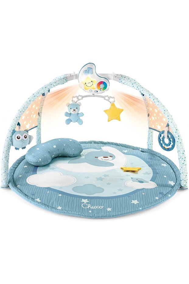 First Dreams Enjoy Colors Baby Gym 0M+, Blue