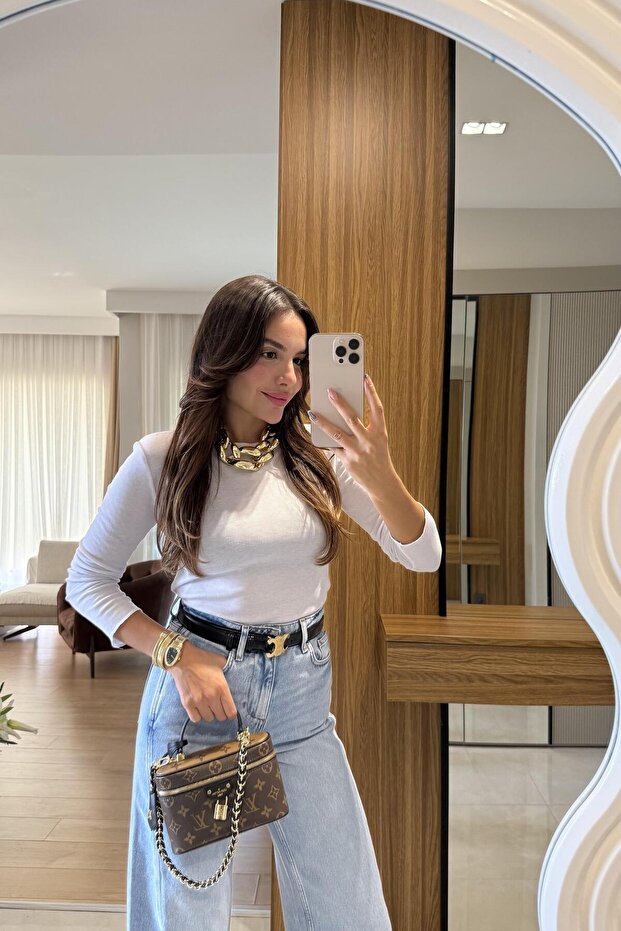 Martin Beyaz Sonsuz Kumaş Basic Body - 2