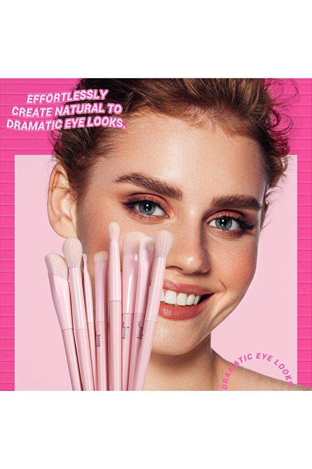 Pink Makeup Brushes Set 14Pcs - 5