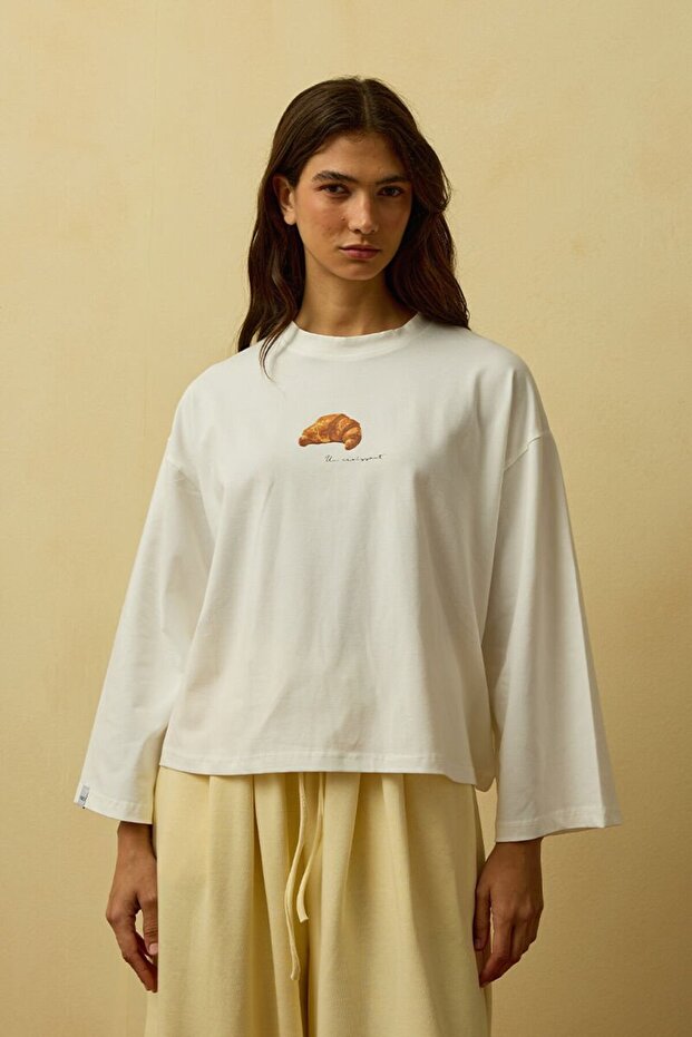 إكرو كروسان مطبوع بيسيك بودي - 3