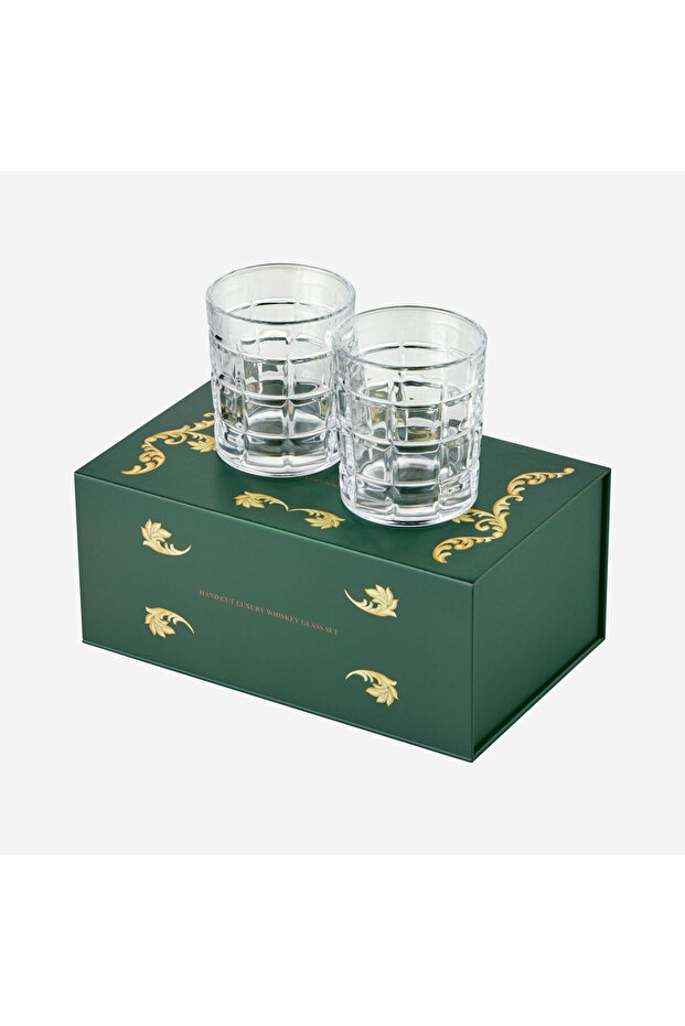 The Gentlemen's Reserve Clear Glass Whiskey Glass Set
