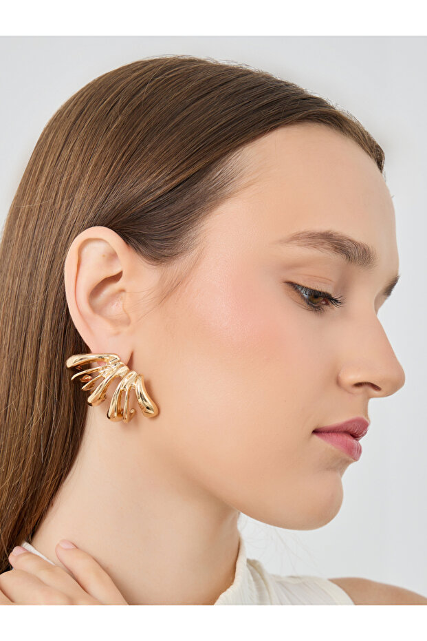 Ear Cuff Stud Earrings - 2