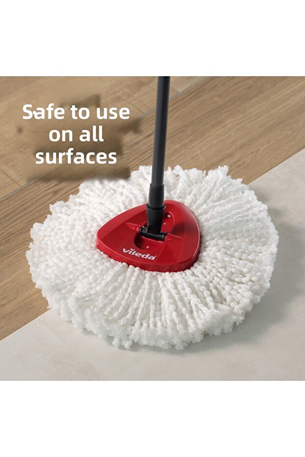 Turbo Triangle Head Microfiber Spare Mop 2 Pack - 4