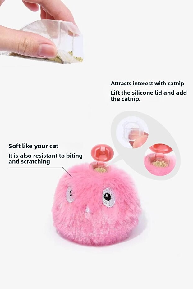 Pom-Pom - Cat Toy with Catnip and Sound - 4