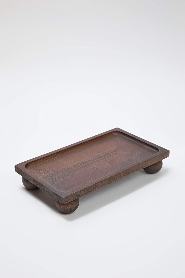 Ahşap Dikdörtgen Sunum Standı Naturel (17x30 cm) TPHAW26TBK00069 - 2