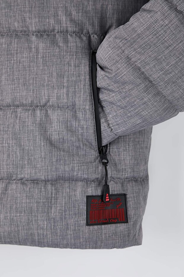 Gri Regular Erkek Mont TMNAW26MO00034 - 6