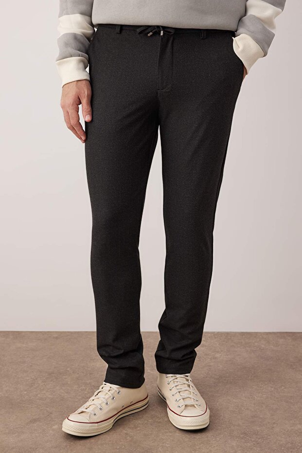 Antrasit Erkek Pantolon TMNAW26PL00024 - 1