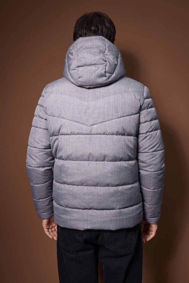 Gri Regular Erkek Mont TMNAW26MO00034 - 4