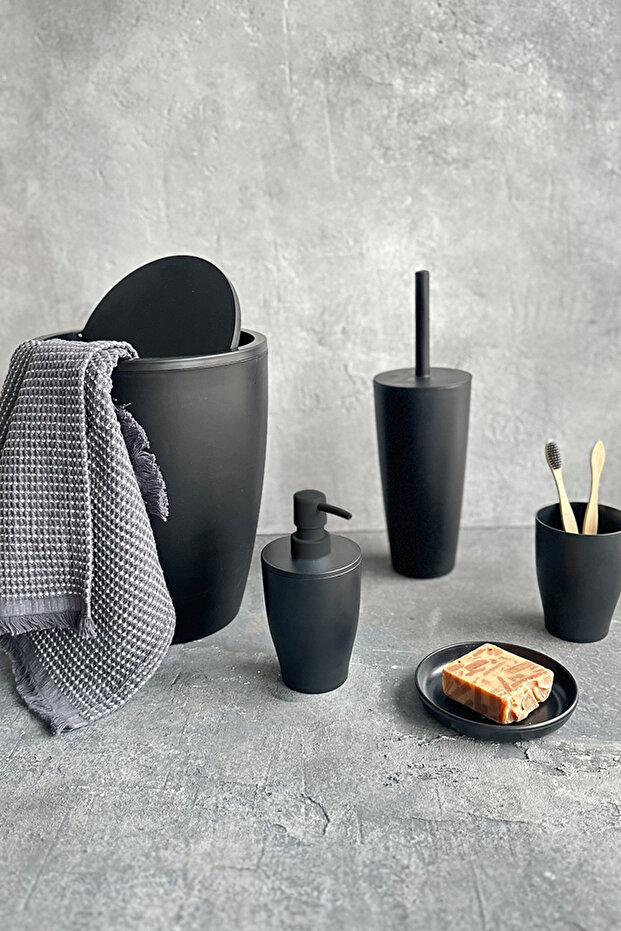 Pure 5'li Banyo Seti - Siyah - 2