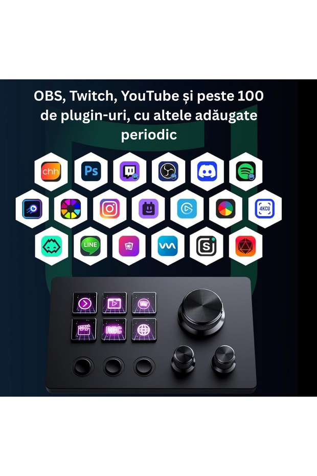 Stream Deck 6 customizable buttons, compatible with PC and Mac - 6