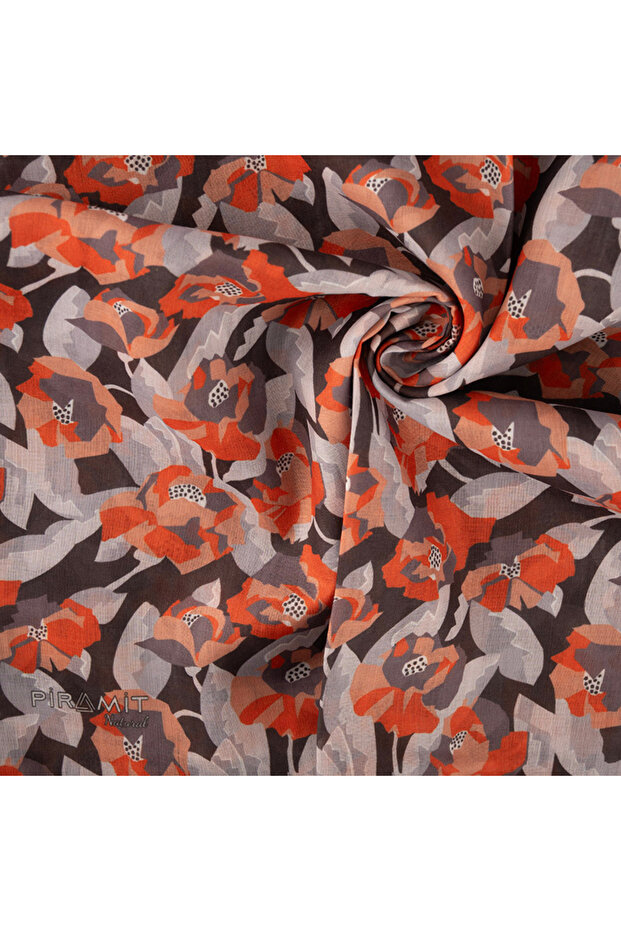 Eșarfă cu model natural - 2