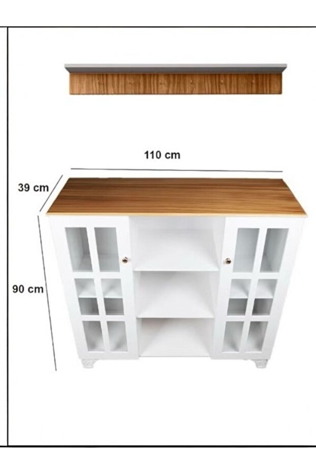 Multi-purpose Kitchen Storage Cabinet for Coffee Corner - 7