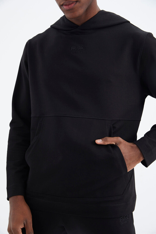 بدلة رياضية سوداء أساسية للرجال من ريكس - 85232 - 7