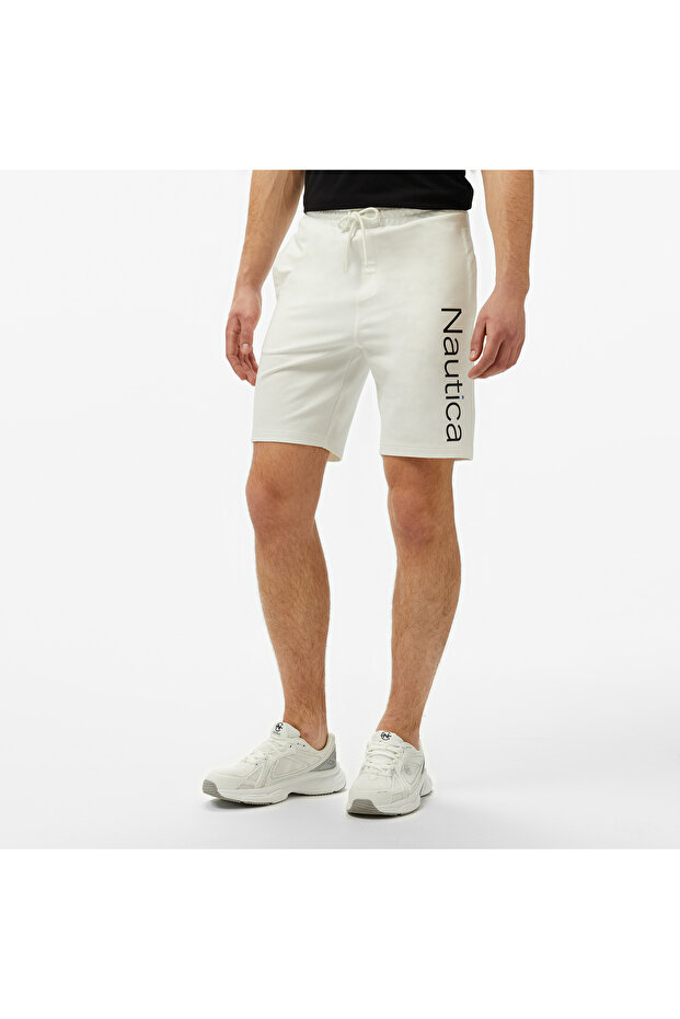 Erkek Krem Regular Fit Şort - 3