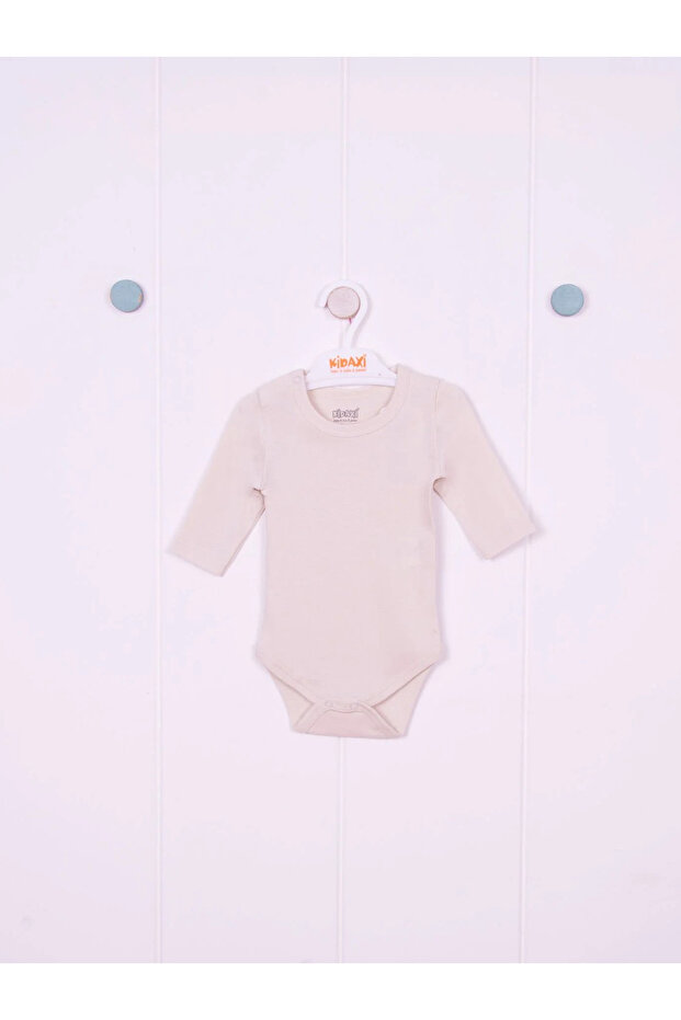Kidaxi Long Sleeve Snap Baby Bodysuit