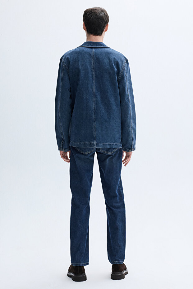 جاكيت جينز كاجوال متعدد الجيوب - 7