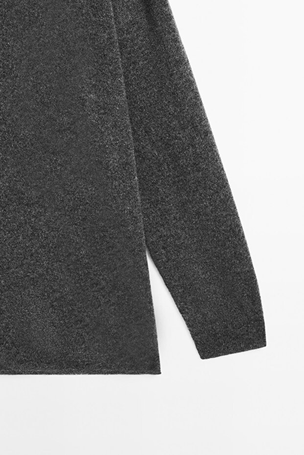 Kaşmir oversize triko kazak - 6