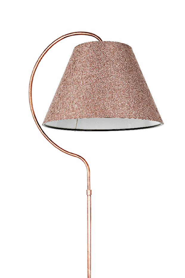 Aydınlatma Lambader Rose Emma Elips Siyah Bakır Gülkurusu Şapka - 1