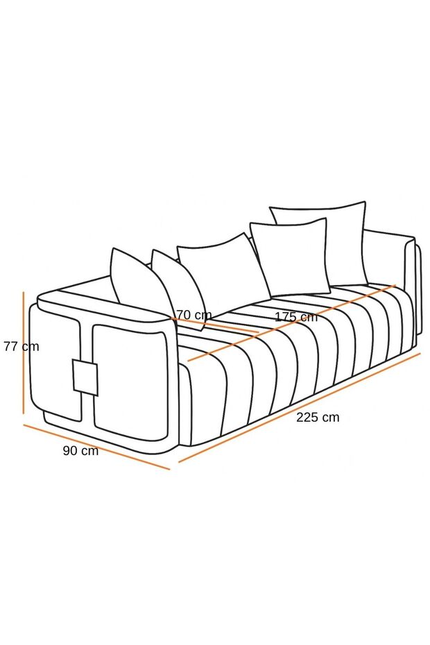 ALMİRA 3'LÜ KOLTUK - 9